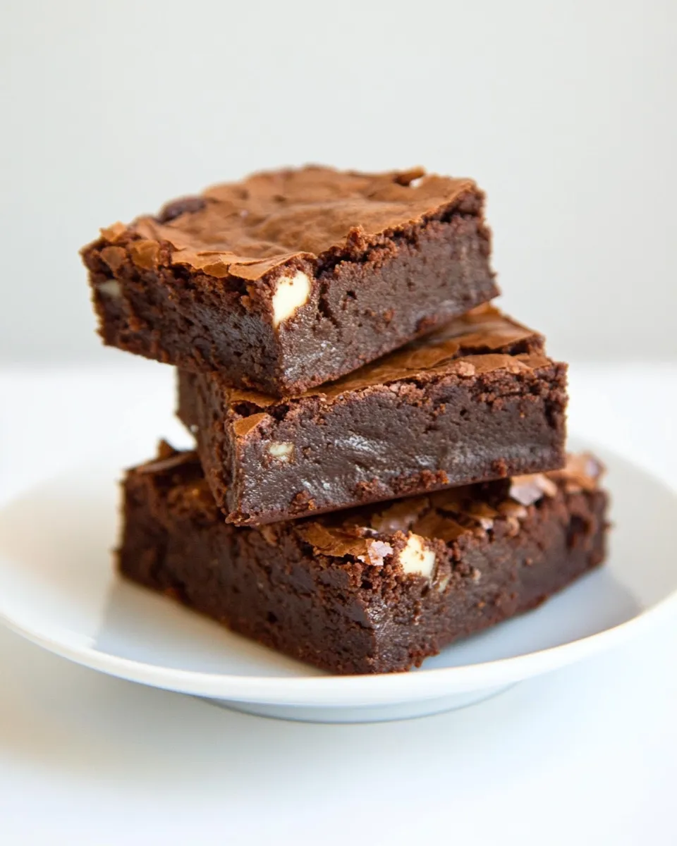 Easy Best Ever Fudge Brownies recipe photo