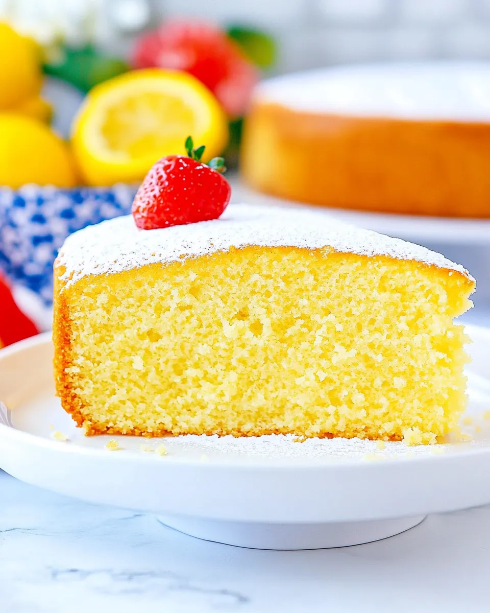 Homemade Best Lemon Ricotta Cake Recipe photo