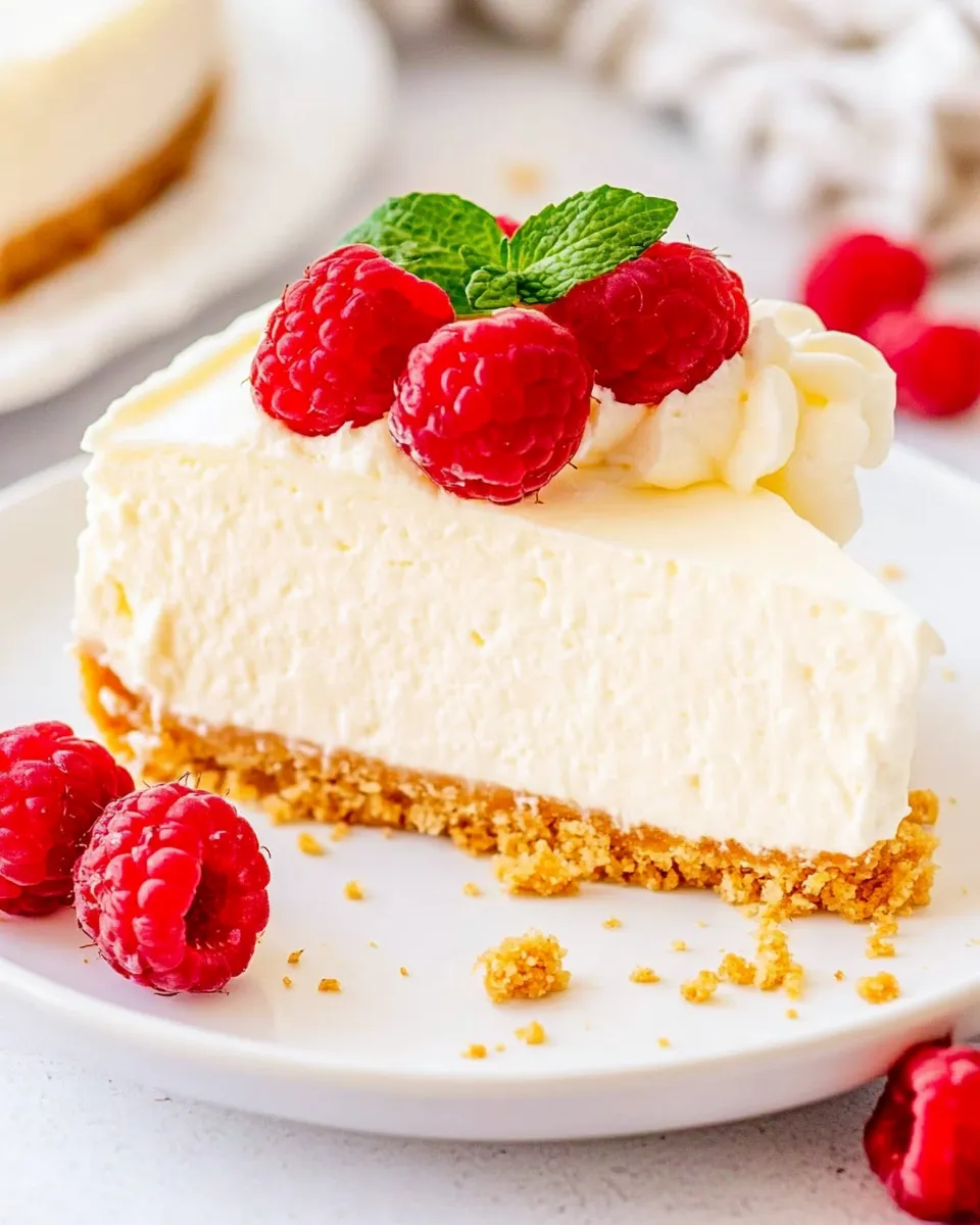 Classic Best No-Bake Cheesecake image