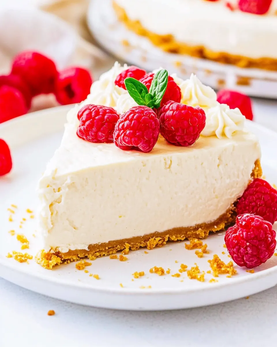 Easy Best No-Bake Cheesecake recipe photo
