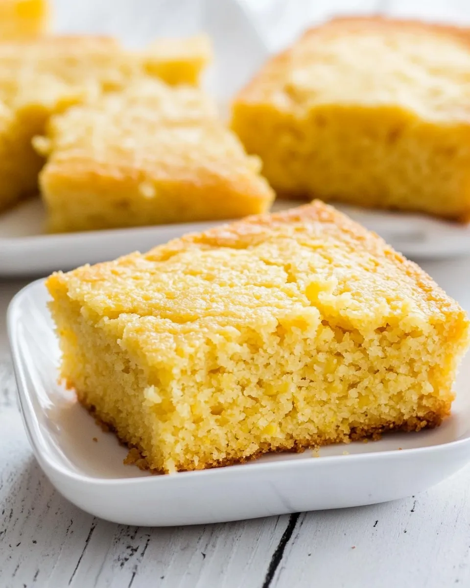 Classic Best Sweet Cornbread Recipe image