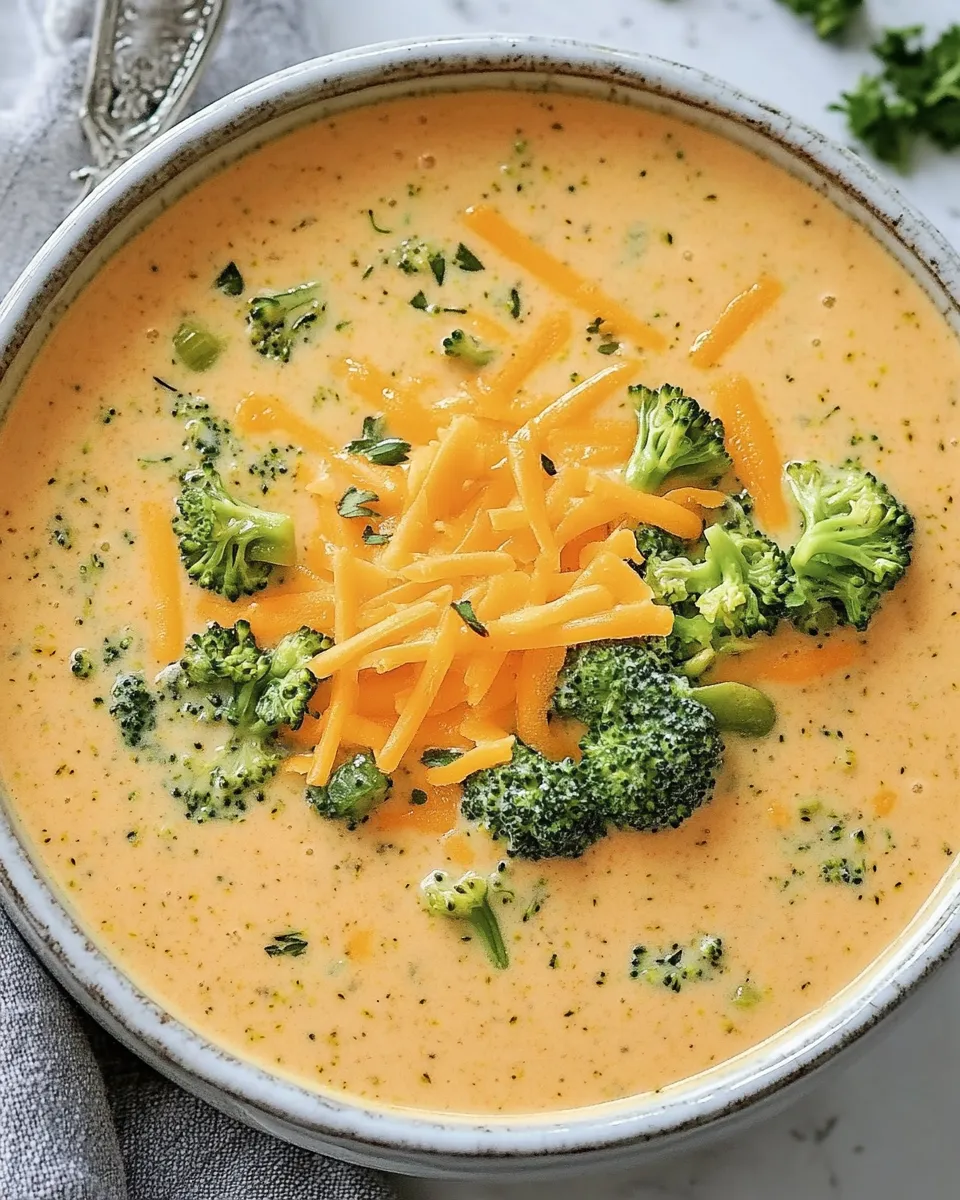 Homemade Better Than Panera Broccoli Cheddar Soup photo