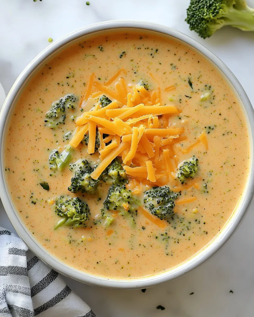 Easy Better Than Panera Broccoli Cheddar Soup recipe photo
