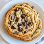 Homemade Big Buttery Chocolate Chip Cookies photo