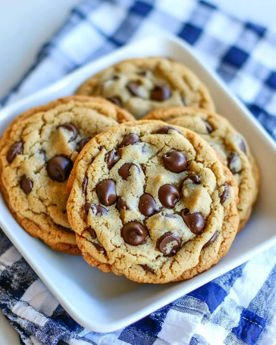 Easy Big Buttery Chocolate Chip Cookies recipe photo