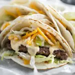 Homemade Big Mac Smash Burger Tacos photo