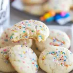 Homemade Birthday Cake Cookies photo