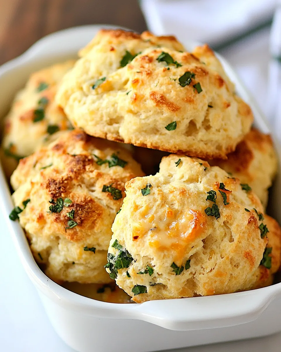Classic Bisquick Garlic Cheddar Biscuits image