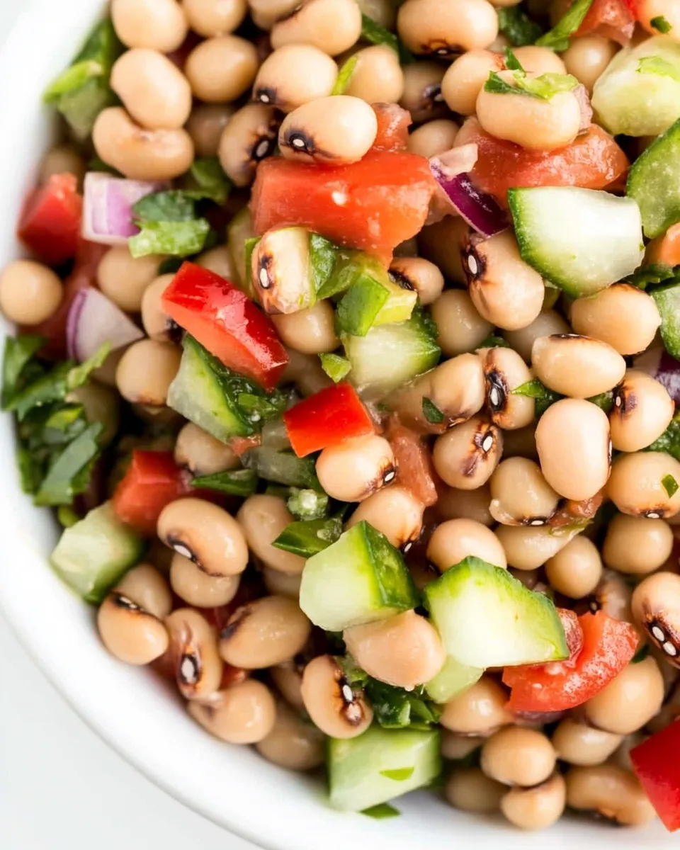 Delicious Black-Eyed Pea Salad (Easy!) recipe photo