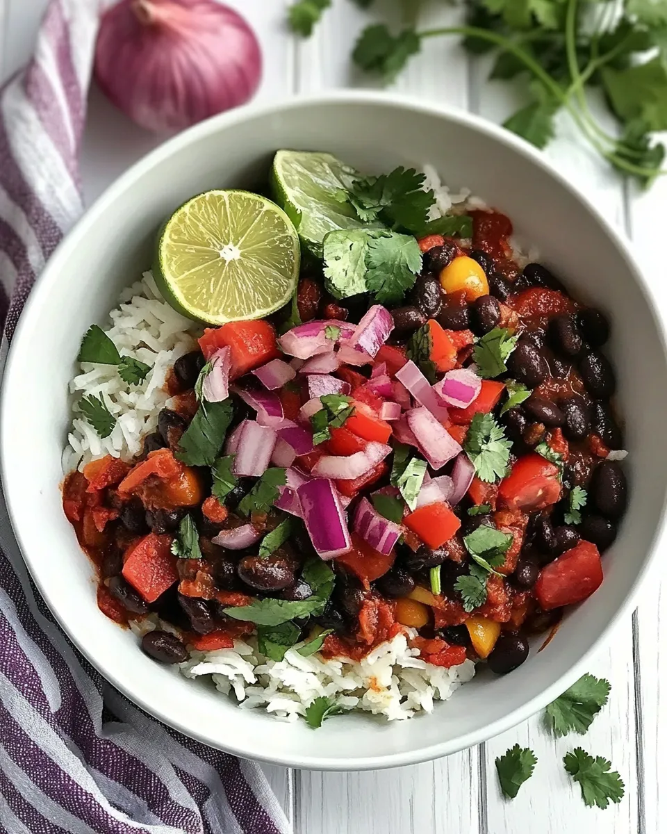 Easy Black Bean Skillet Dinner photo