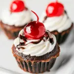 Homemade Black Forest Mini Cheesecakes photo