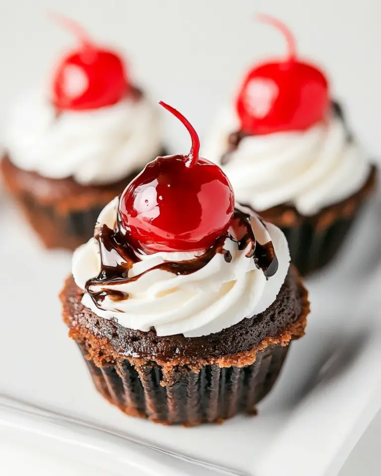 Homemade Black Forest Mini Cheesecakes photo