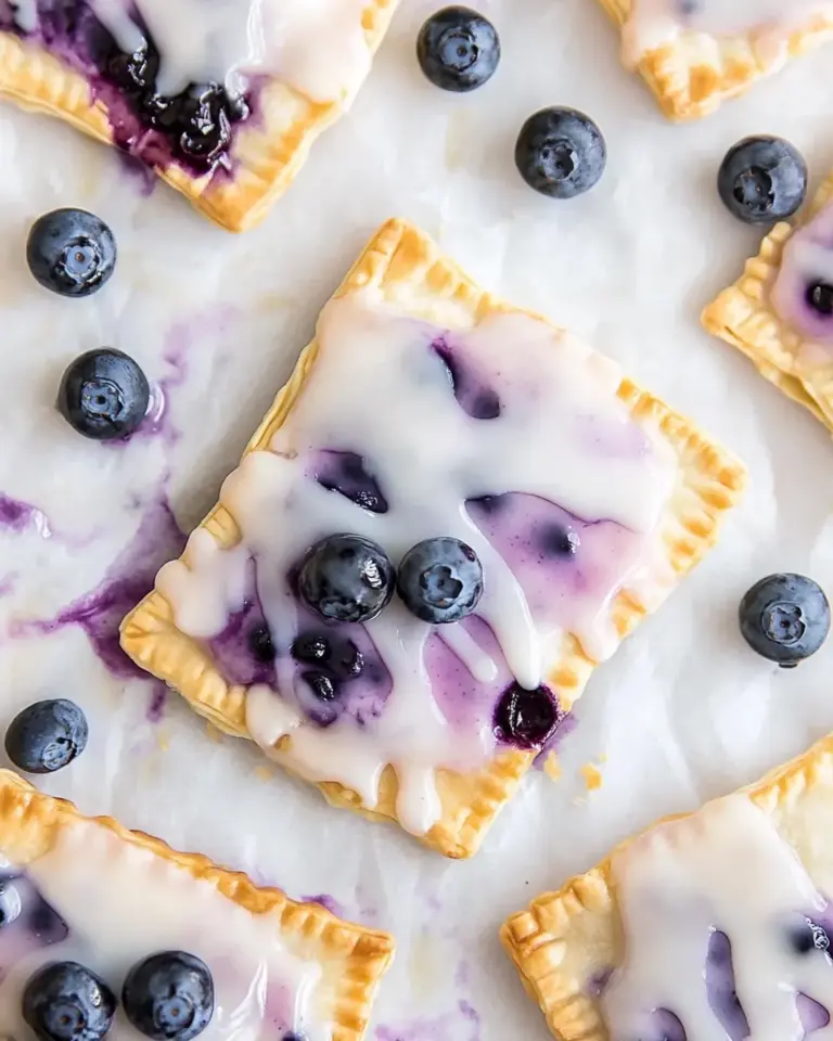 Homemade Blueberry Pop Tarts photo