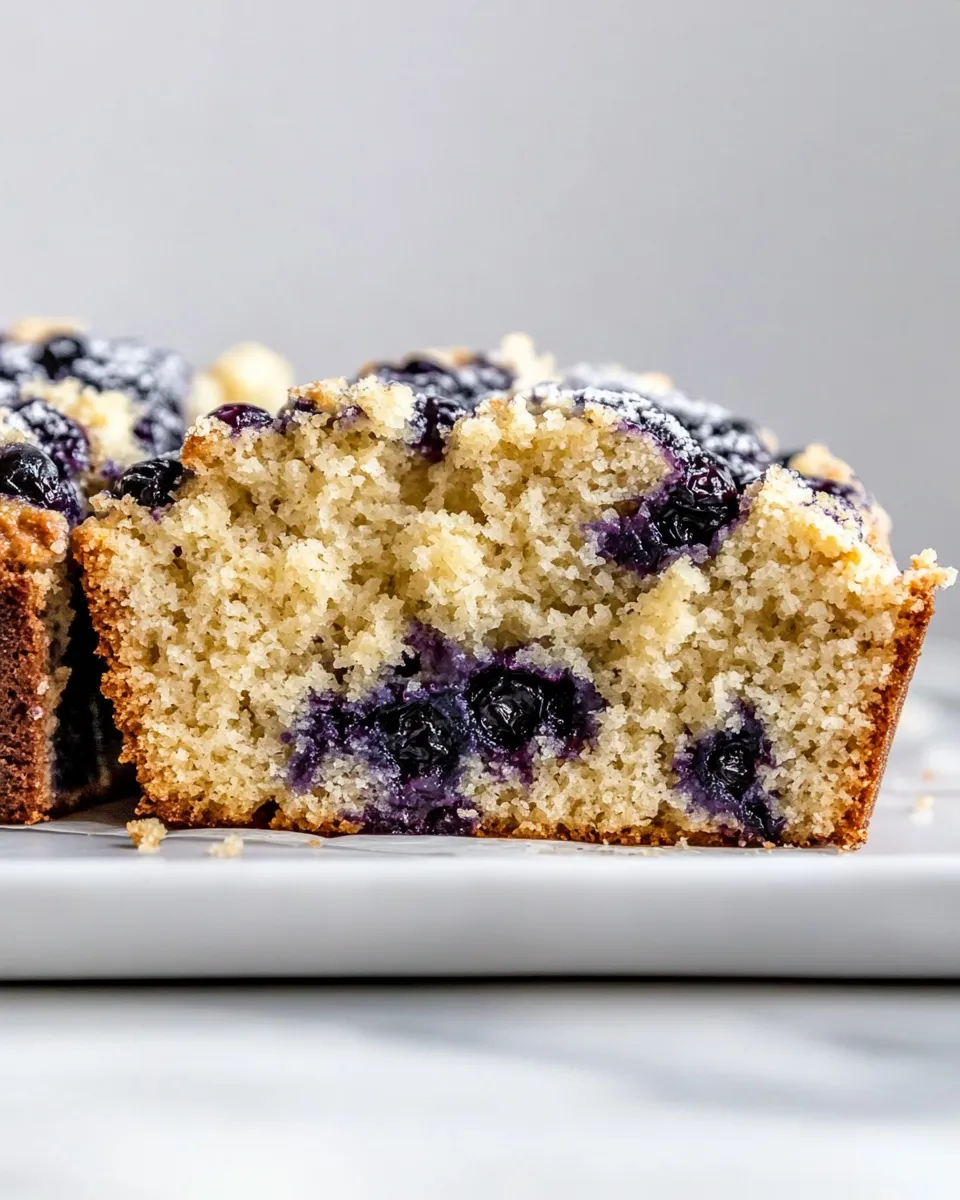 Homemade Blueberry Quick Bread recipe photo