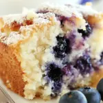 Homemade Blueberry Sour Cream Coffee Cake photo