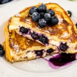 Homemade Blueberry Stuffed French Toast photo