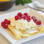 Homemade Boston Cream Pie Crepes photo