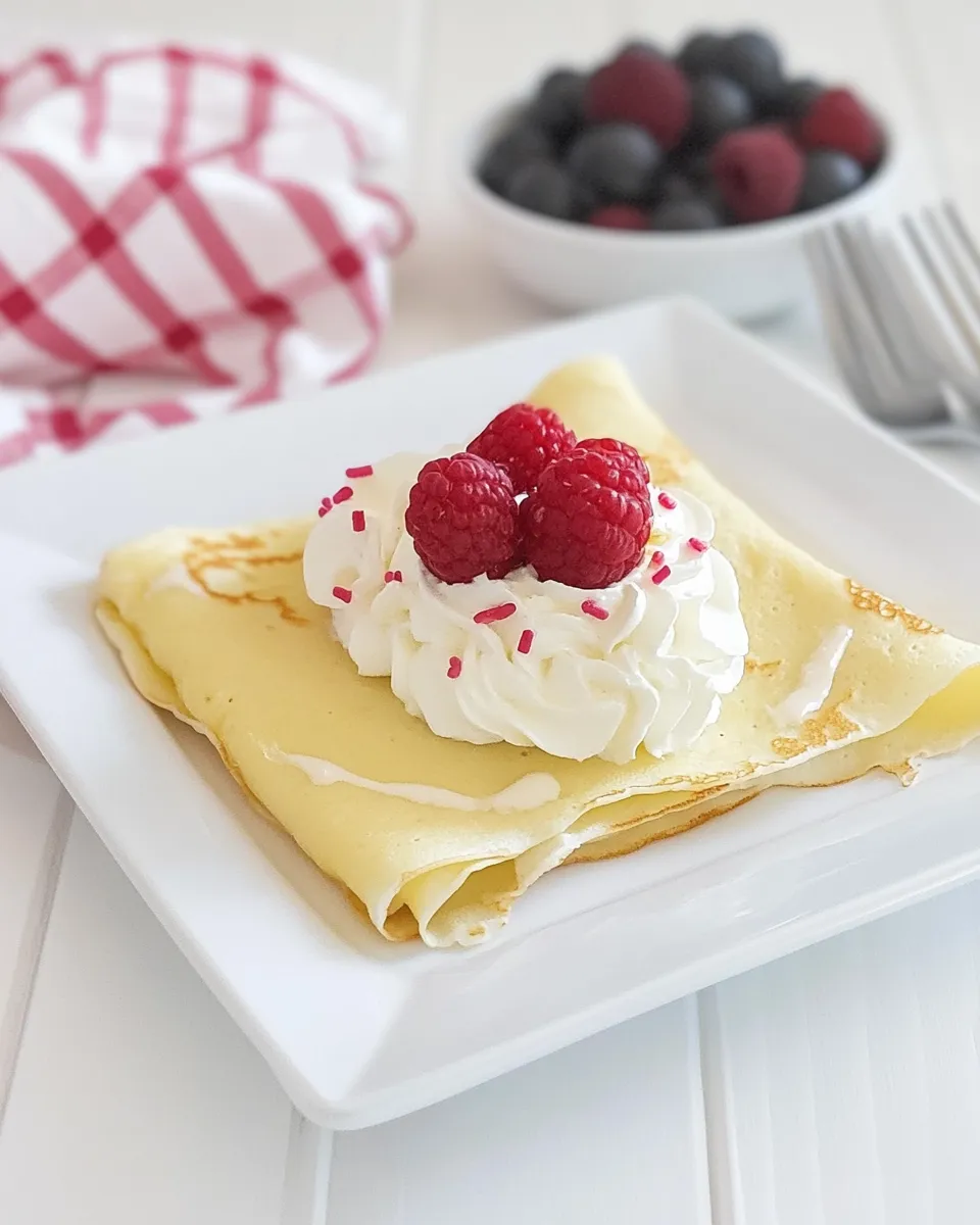 Classic Boston Cream Pie Crepes image