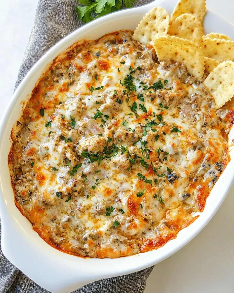 Easy Boudin Dip recipe photo