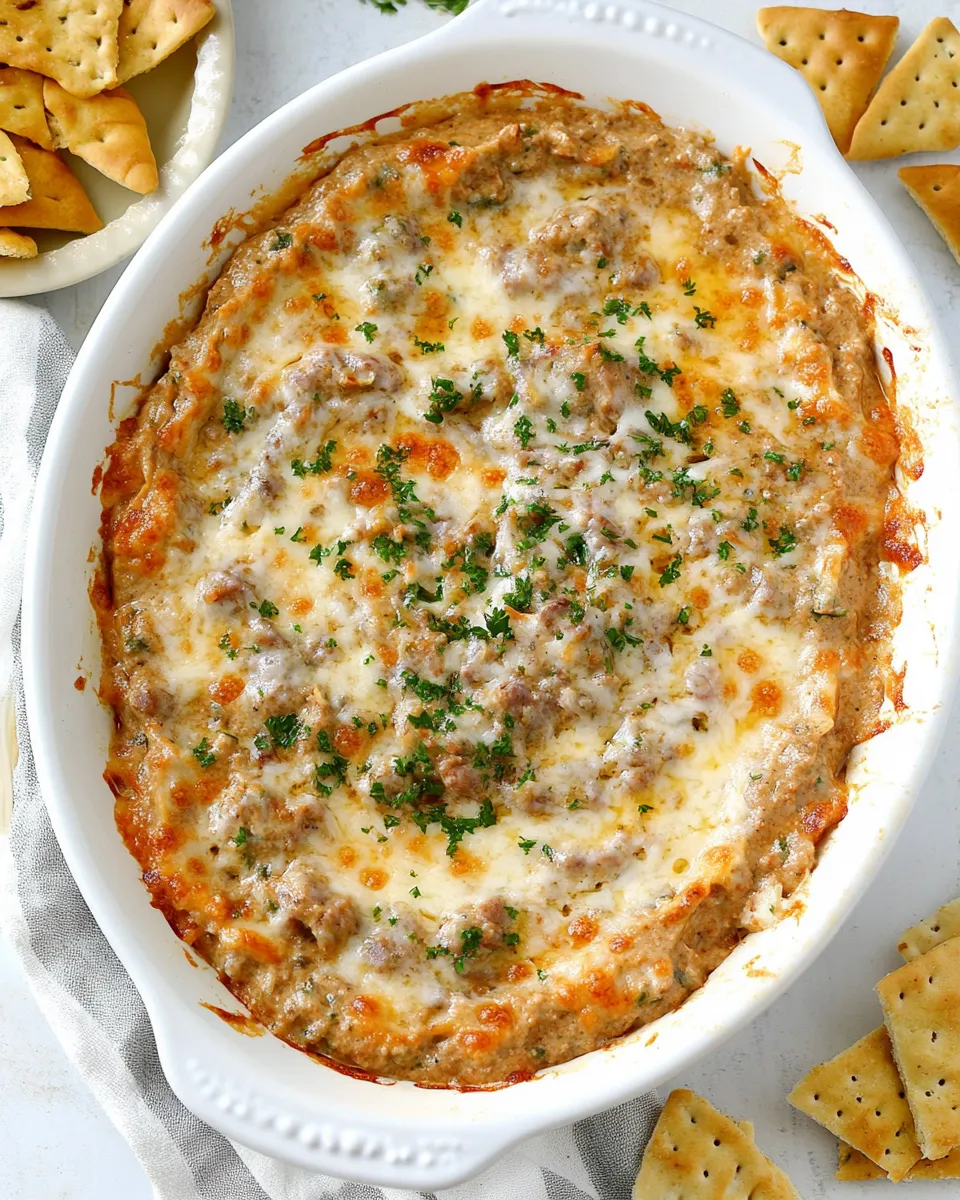 Delicious Boudin Dip shot