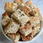 Homemade Bran and muesli buttermilk rusks with seeds photo