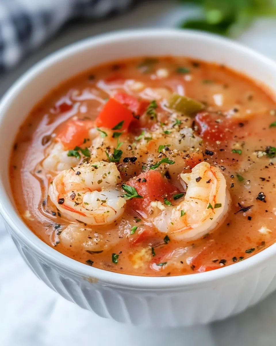 Homemade Brazilian Shrimp Soup photo