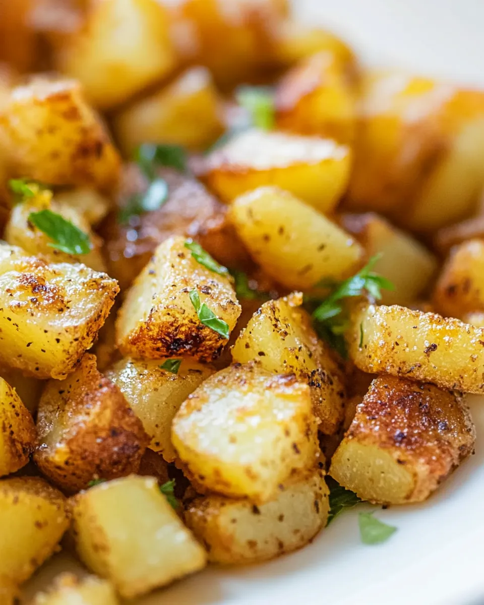 Easy Breakfast Potatoes Recipe shot