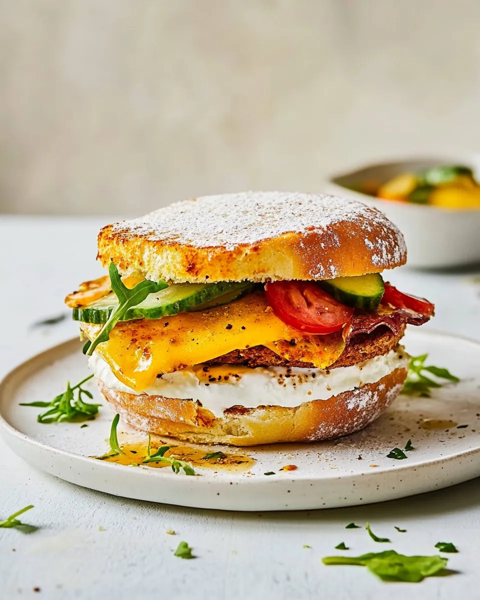 Easy Breakfast Sandwich recipe photo