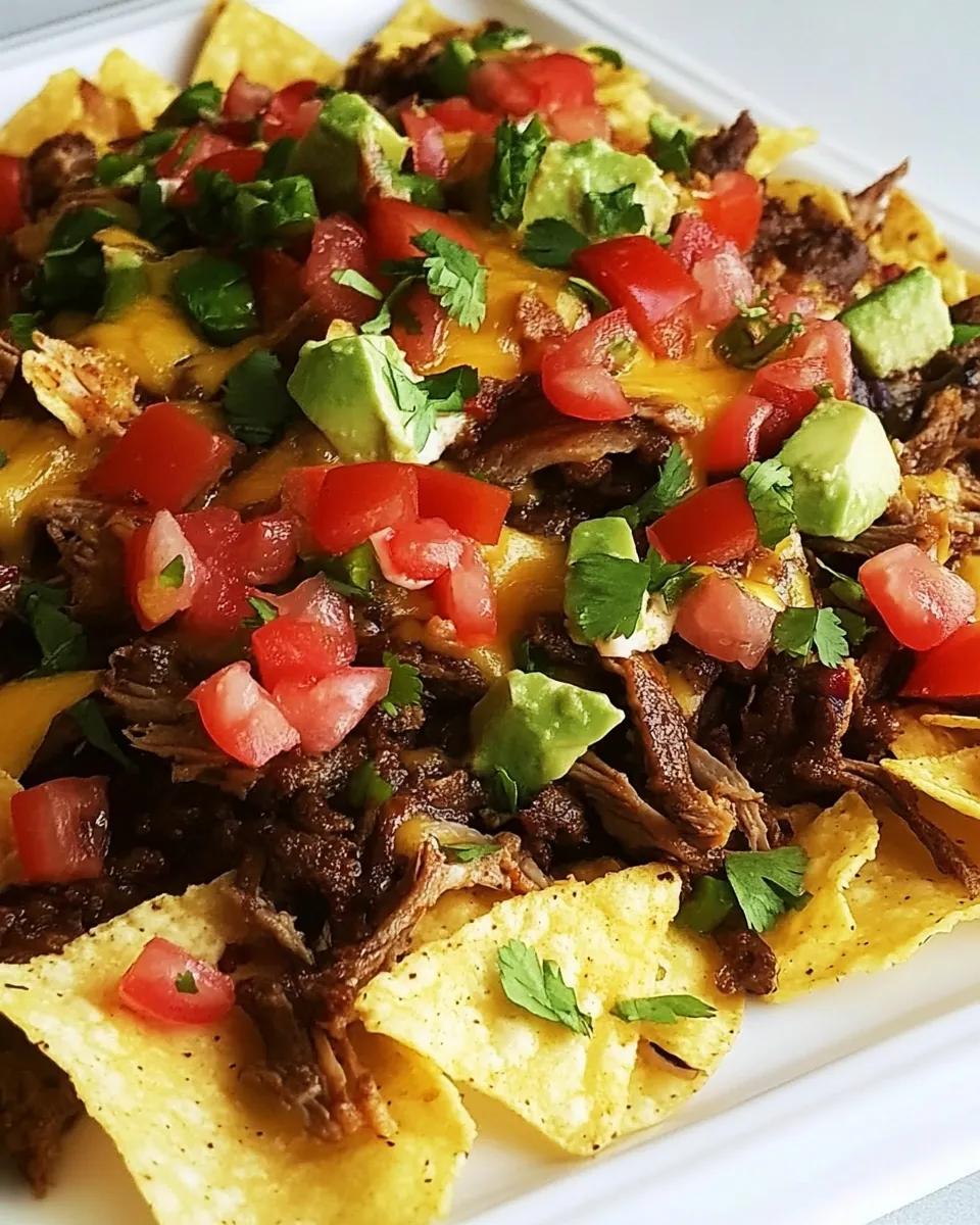 Homemade Brisket Nachos Recipe photo