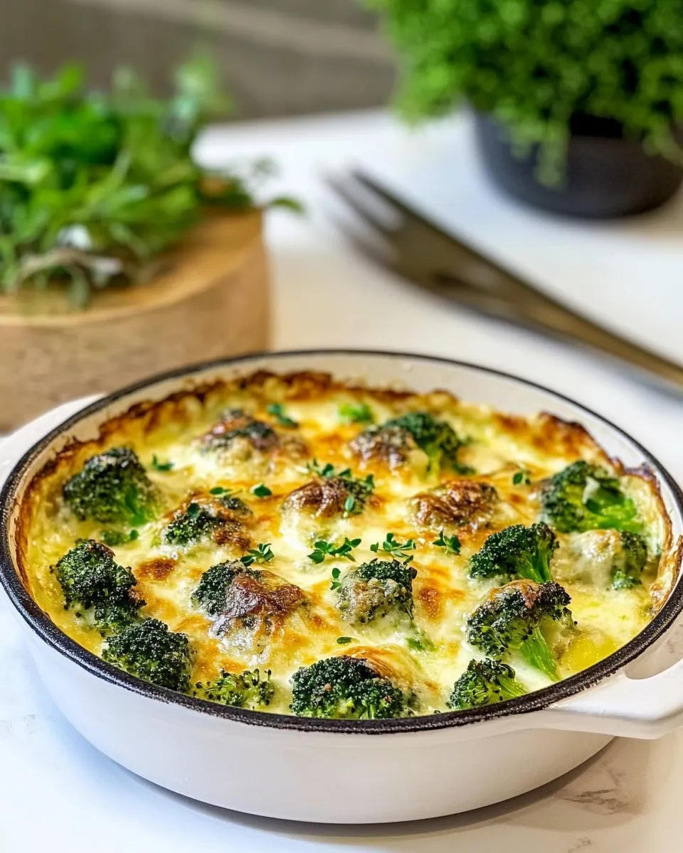 Easy Broccoli au Gratin photo