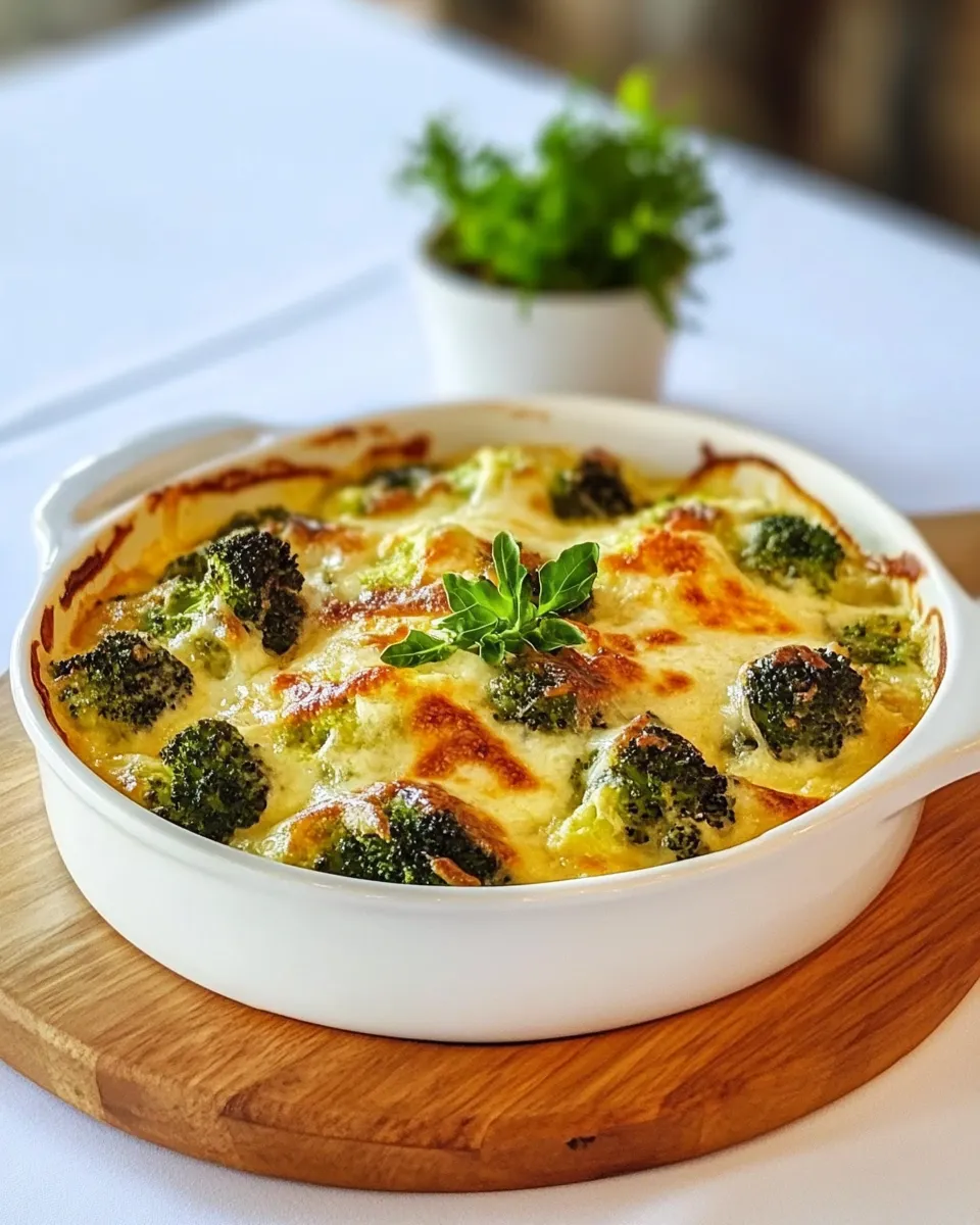 Delicious Broccoli au Gratin image