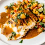 Easy Broiled Tilapia with Thai Coconut Curry Sauce photo