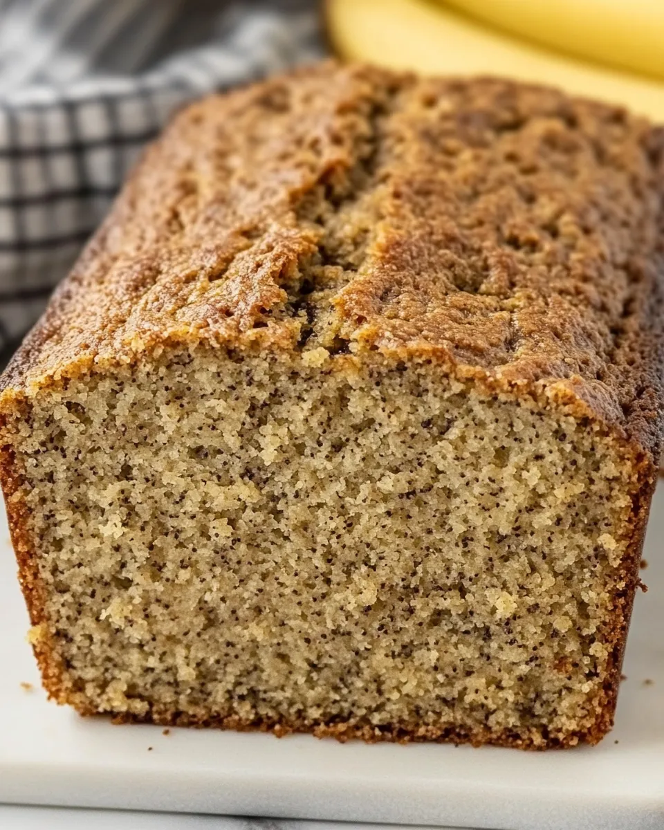 Homemade Brown Butter Banana Bread photo