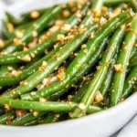 Easy Brown Butter Garlic Green Beans photo