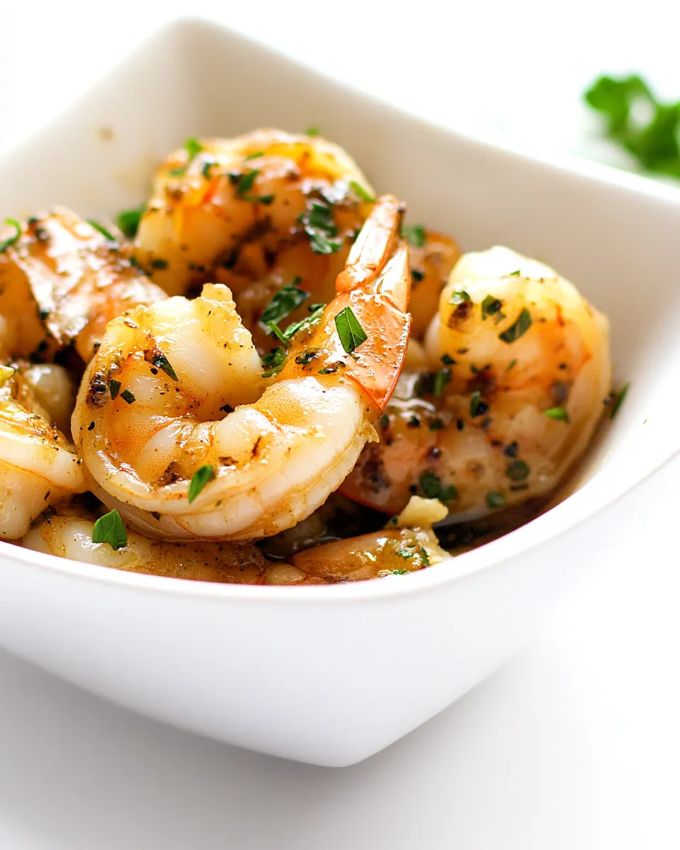 Delicious Brown Butter Garlic Shrimp Recipe image