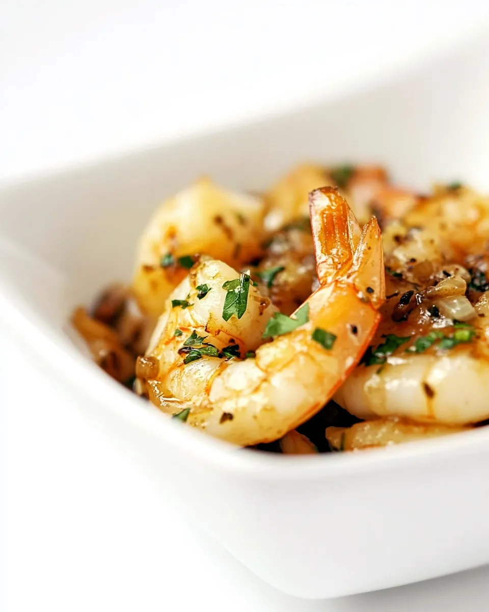 Best Brown Butter Garlic Shrimp Recipe dish photo