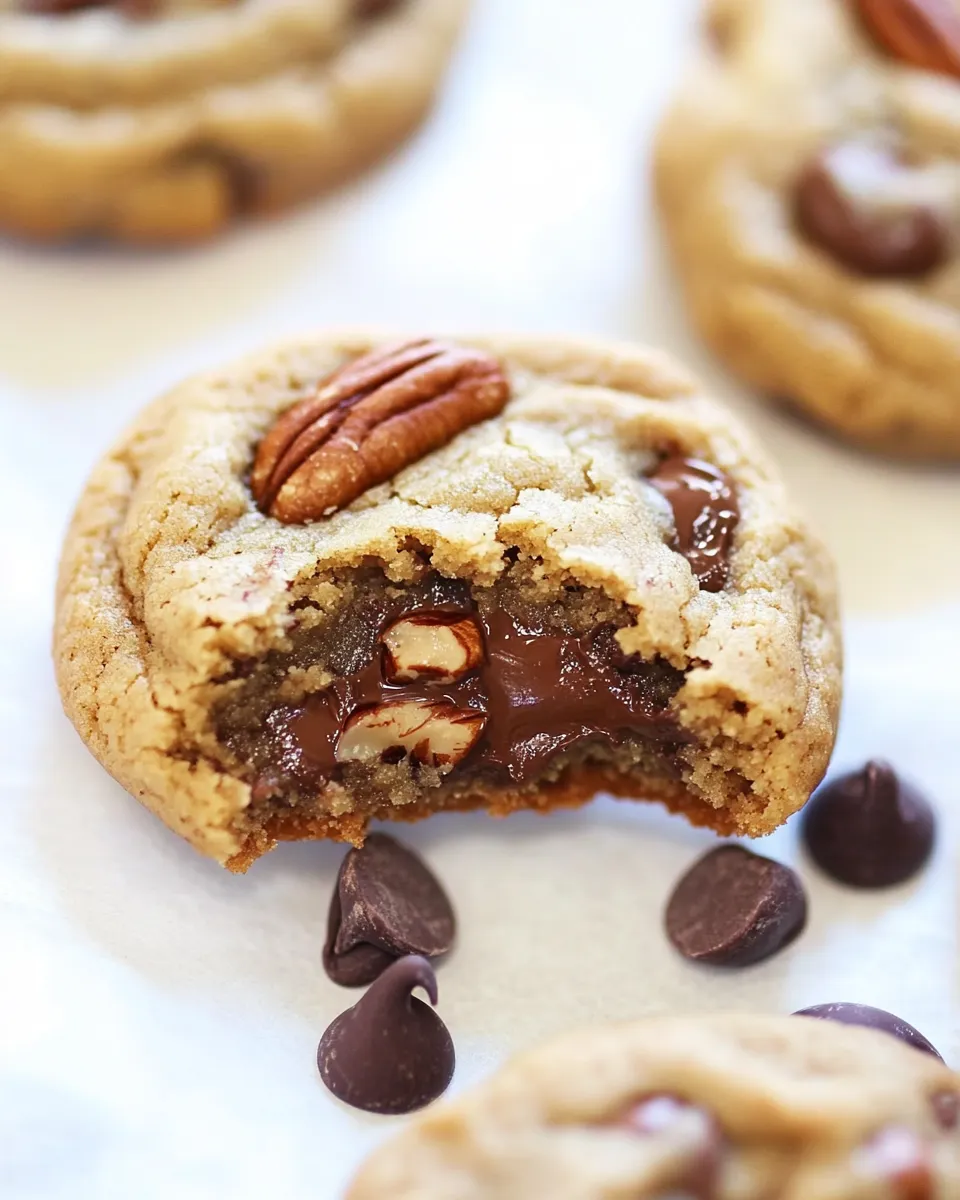 Easy Brown Butter Pecan Chocolate Chip Cookies recipe photo
