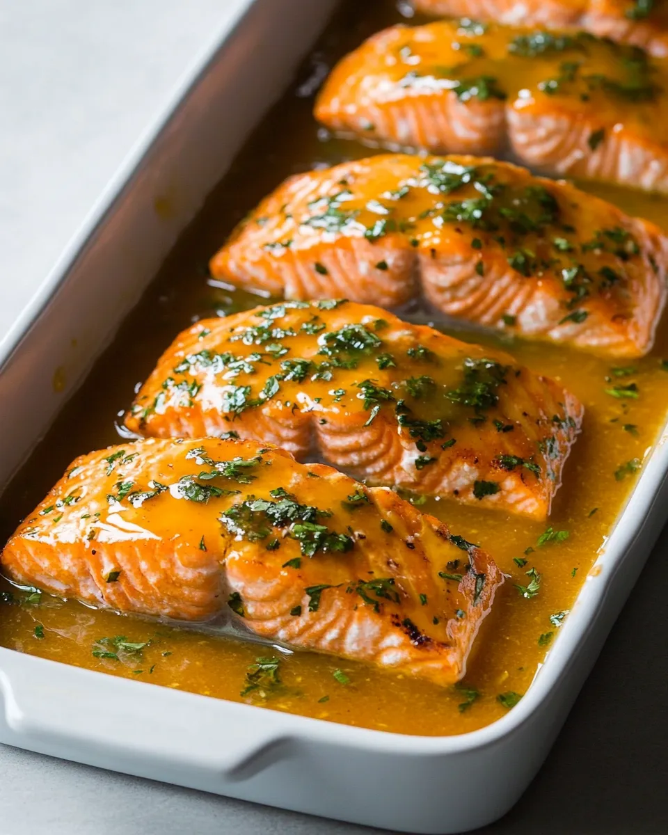 Delicious Brown Sugar Glazed Salmon dish photo