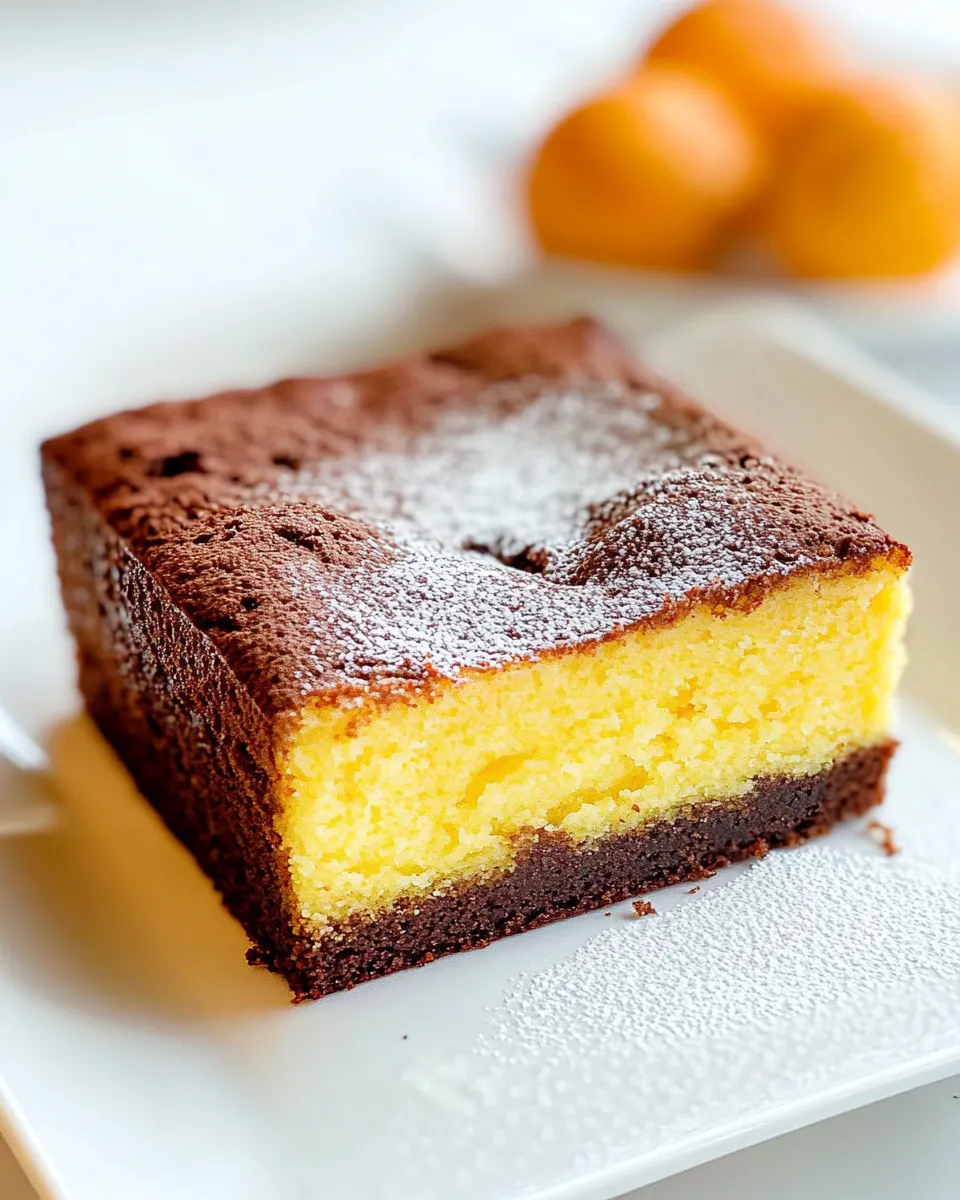 Classic Brownie Butter Cake image