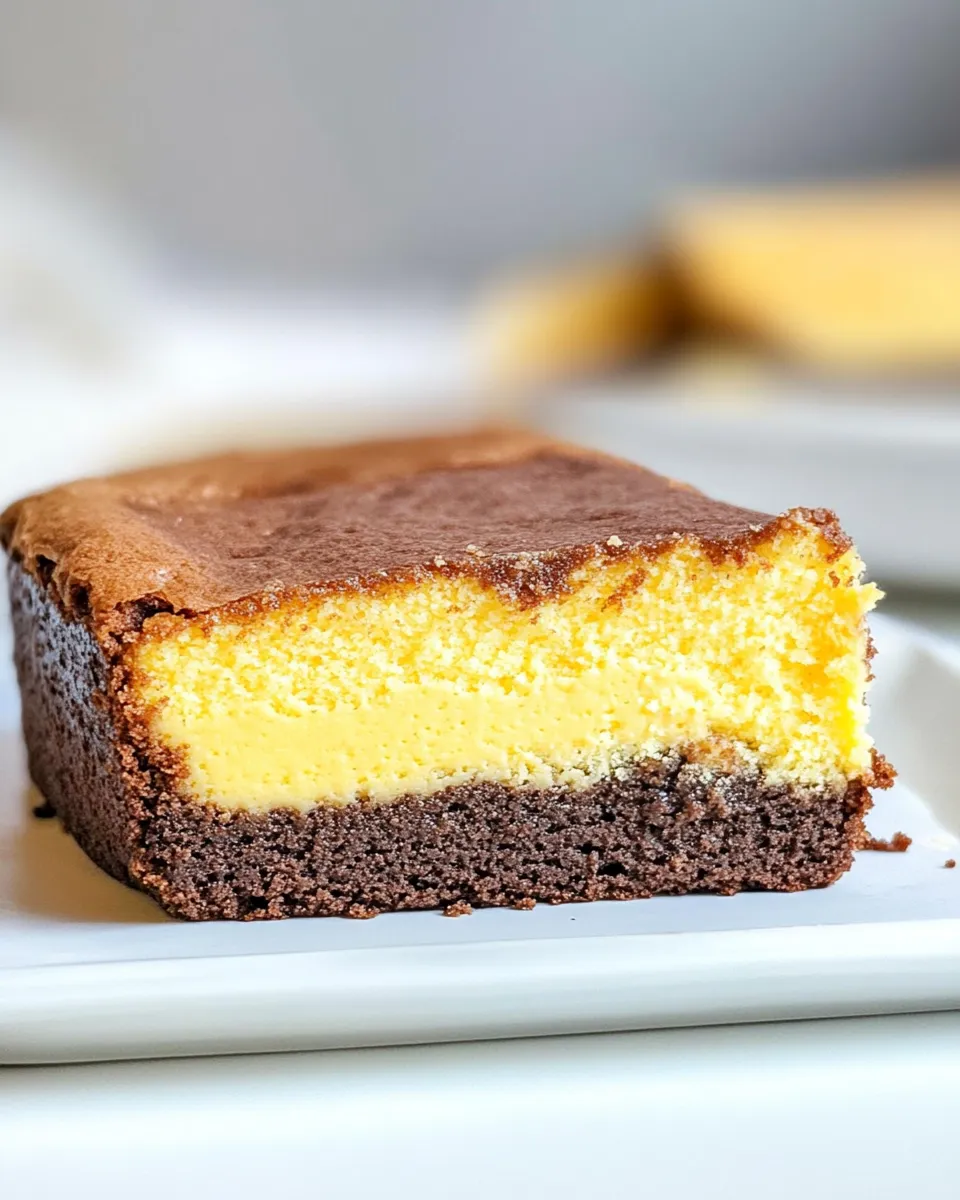 Delicious Brownie Butter Cake shot