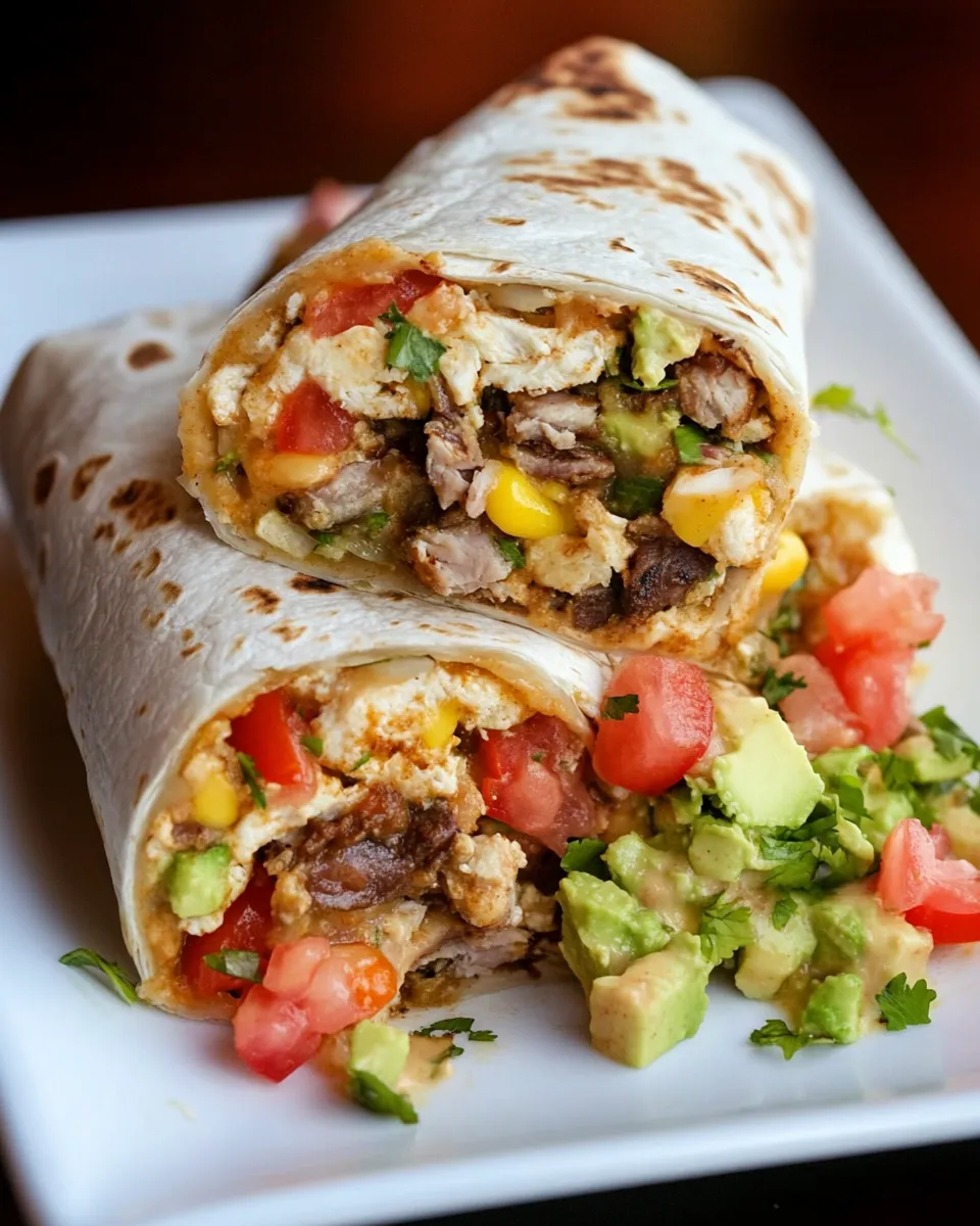 Delicious Brunch Burritos image