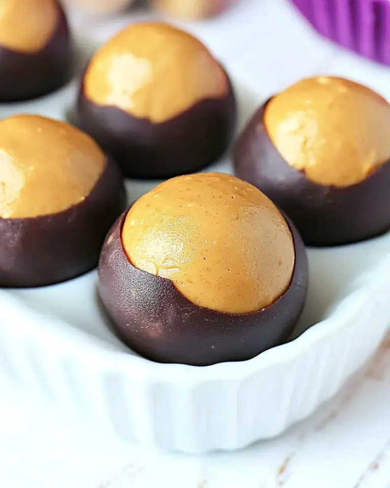 Homemade Buckeye Balls (Peanut Butter Balls) photo