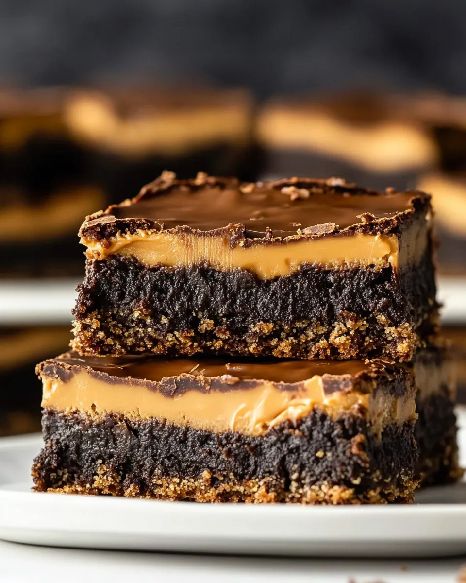 Homemade Buckeye Brownies photo