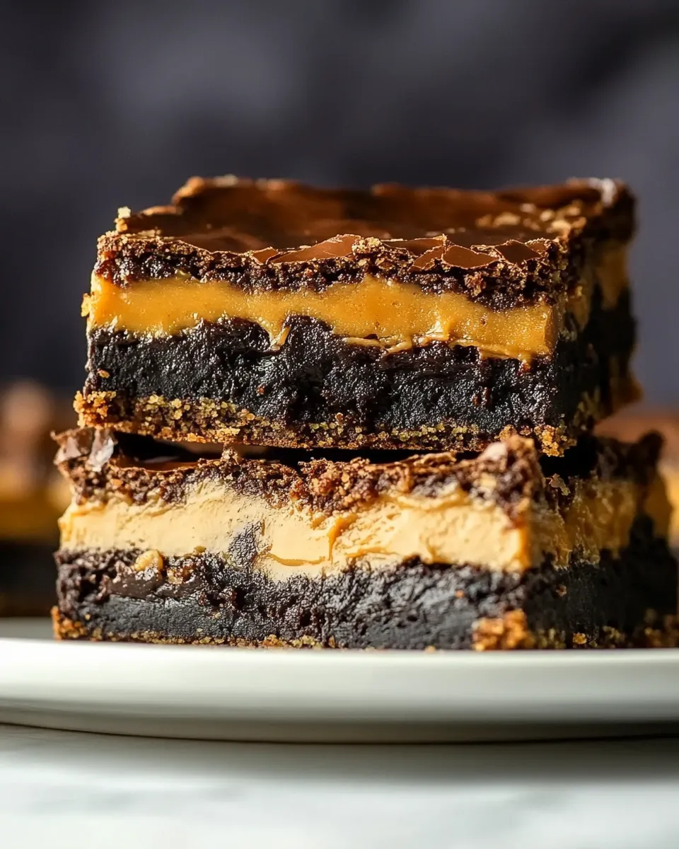 Classic Buckeye Brownies image