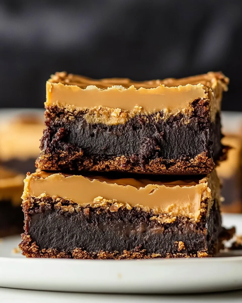 Easy Buckeye Brownies recipe photo