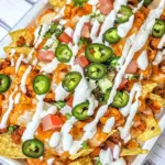 Easy Buffalo Chicken Nachos with Doritos recipe photo