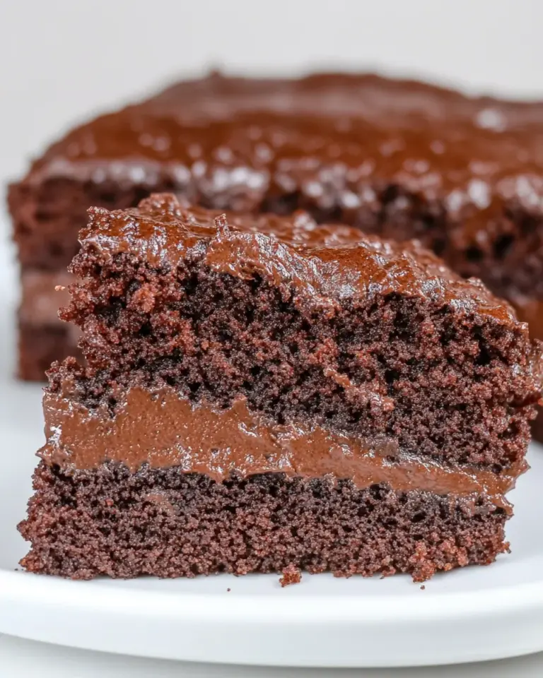 Easy Busy Day Chocolate Cake photo