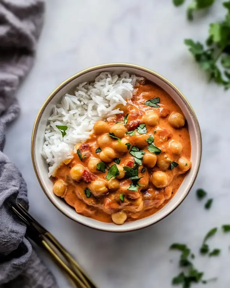 Homemade Butter Chickpeas recipe photo