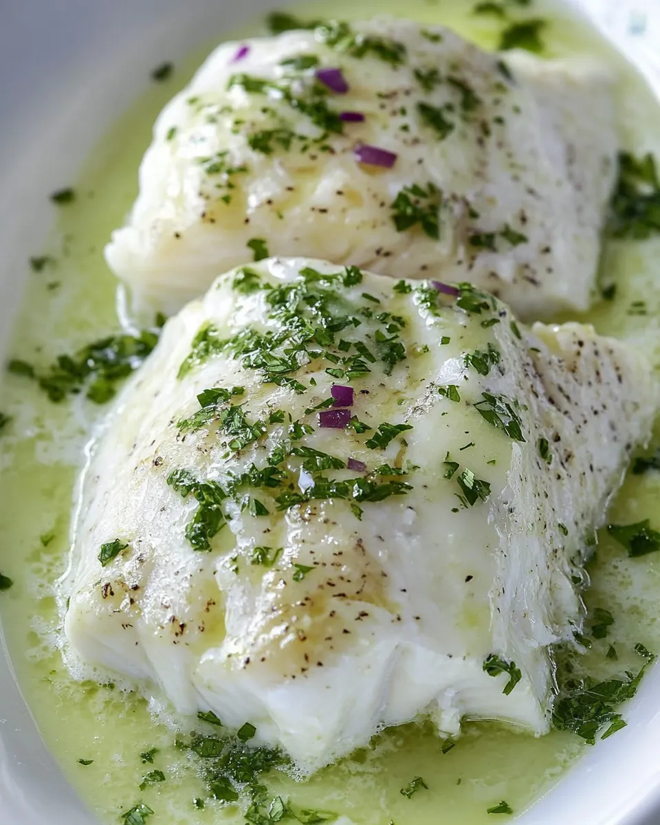 Easy Butter Poached Fish photo