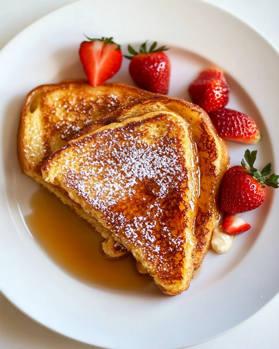 Homemade Buttermilk French Toast photo